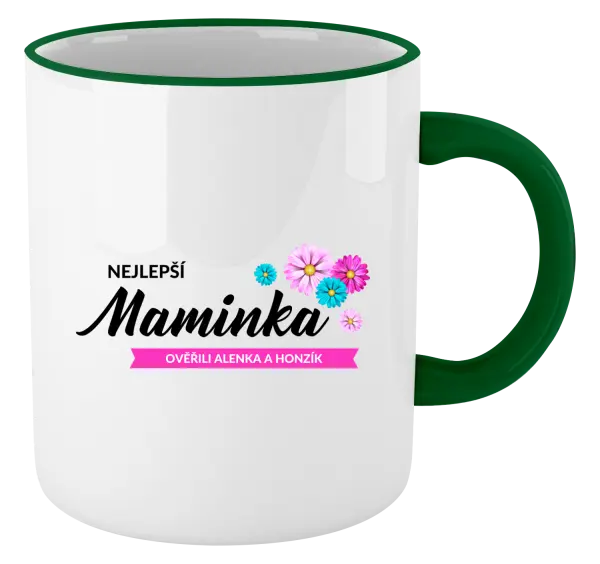 Hrnek Nejlepší maminka se jmény dětí