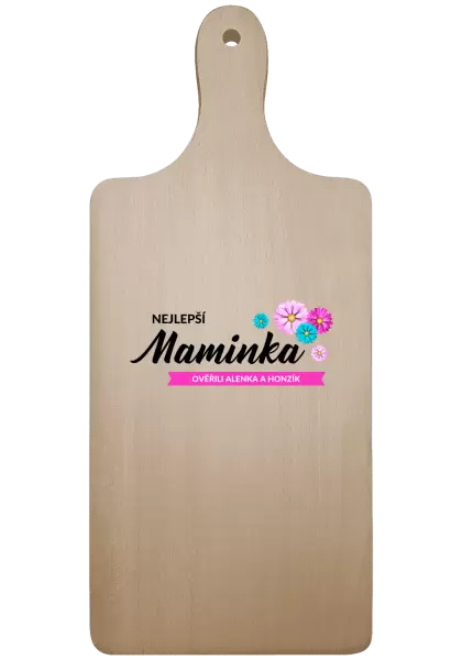 Prkénko Nejlepší maminka se jmény dětí