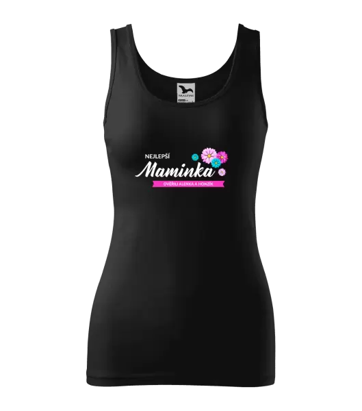 Dámské tílko Nejlepší maminka se jmény dětí