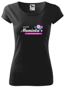 Dámské tričko Nejlepší maminka se jmény dětí