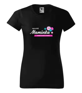 Dámské tričko Nejlepší maminka se jmény dětí