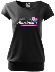 Dámské tričko Nejlepší maminka se jmény dětí