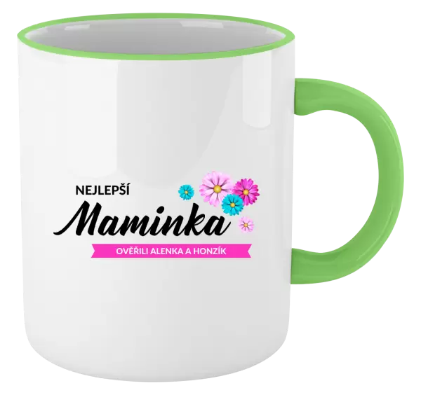Hrnek Nejlepší maminka se jmény dětí