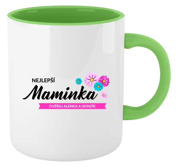 Hrnek Nejlepší maminka se jmény dětí