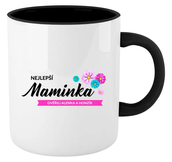 Hrnek Nejlepší maminka se jmény dětí