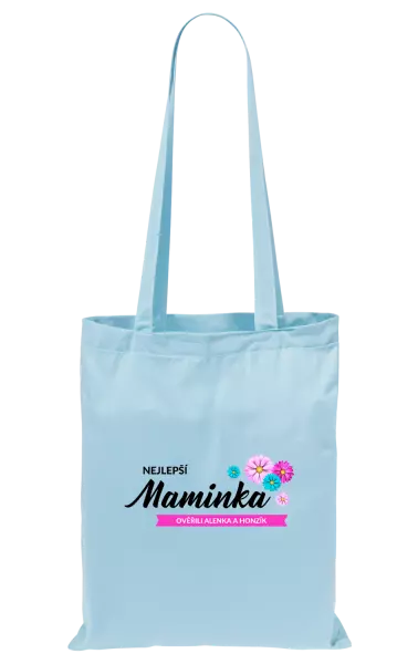 Látková taška Nejlepší maminka se jmény dětí