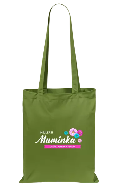 Látková taška Nejlepší maminka se jmény dětí