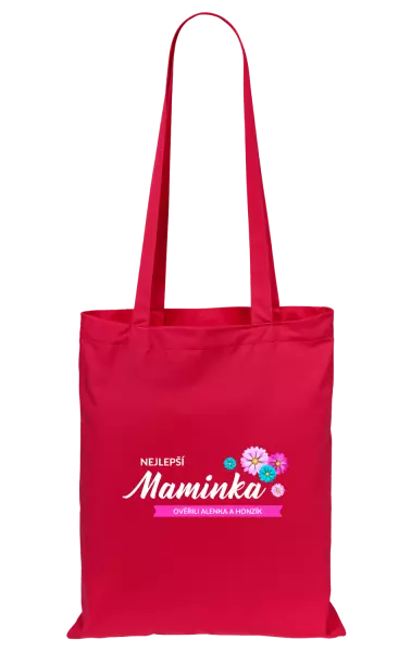 Látková taška Nejlepší maminka se jmény dětí