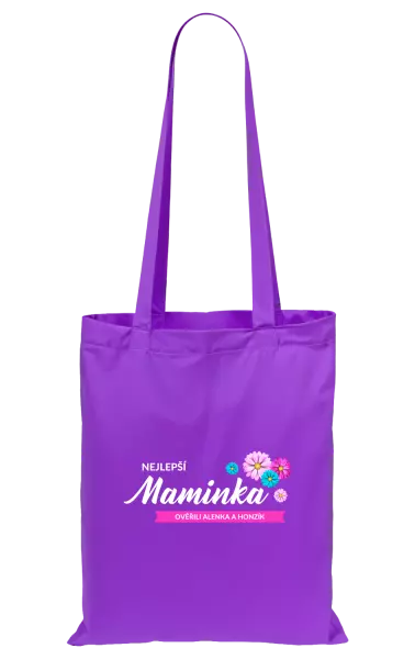 Látková taška Nejlepší maminka se jmény dětí