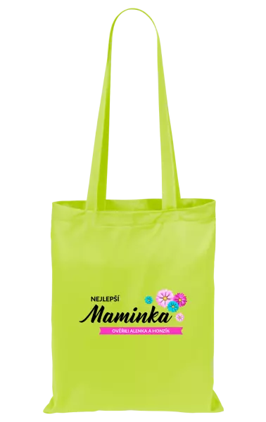 Látková taška Nejlepší maminka se jmény dětí