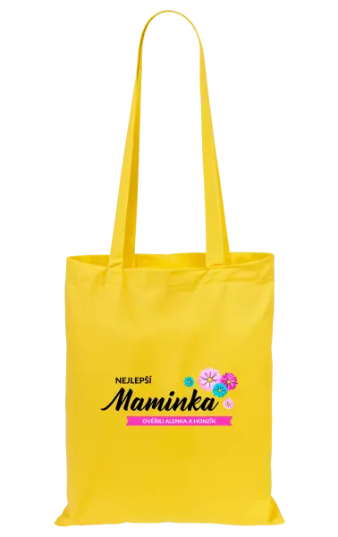 Látková taška Nejlepší maminka se jmény dětí