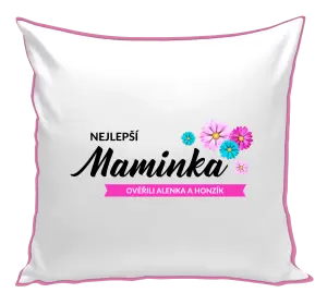 Polštář Nejlepší maminka se jmény dětí
