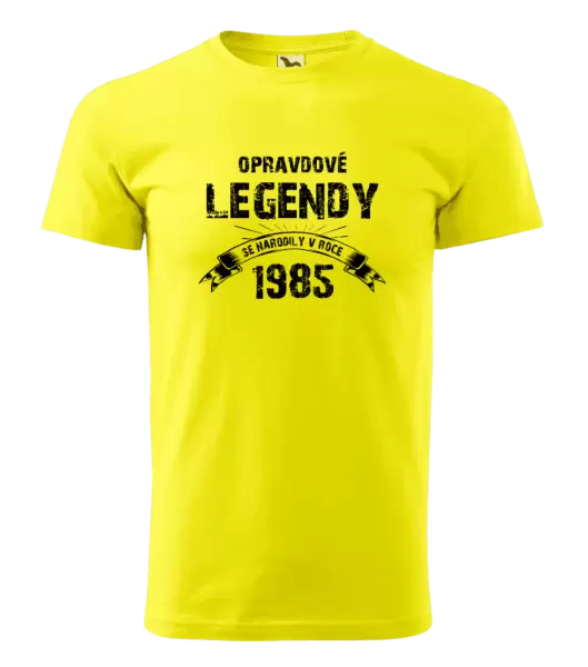 Pánské narozeninové tričko Opravdové legendy se narodily v...