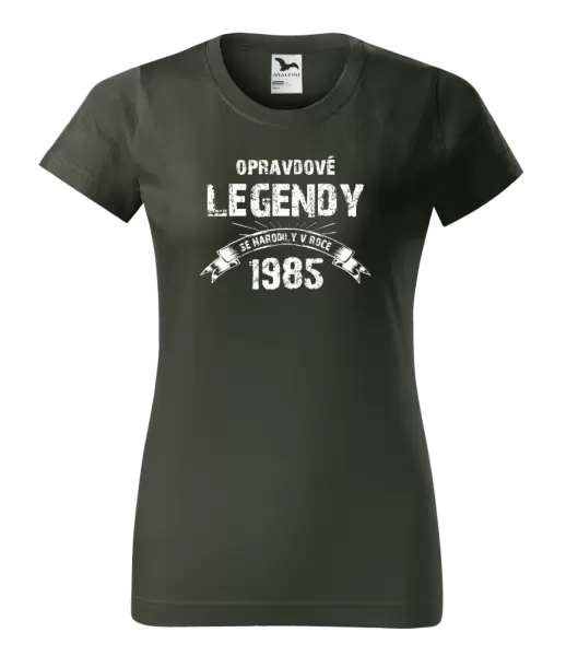 Dámské narozeninové tričko Opravdové legendy se narodily v...