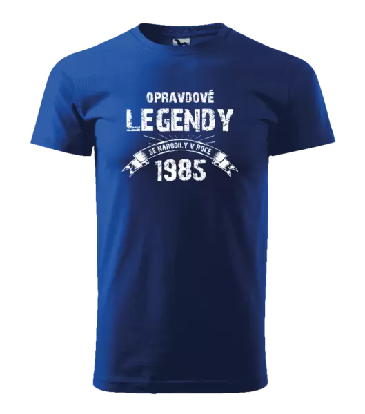 Pánské narozeninové tričko Opravdové legendy se narodily v...