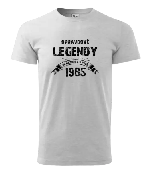 Pánské narozeninové tričko Opravdové legendy se narodily v...