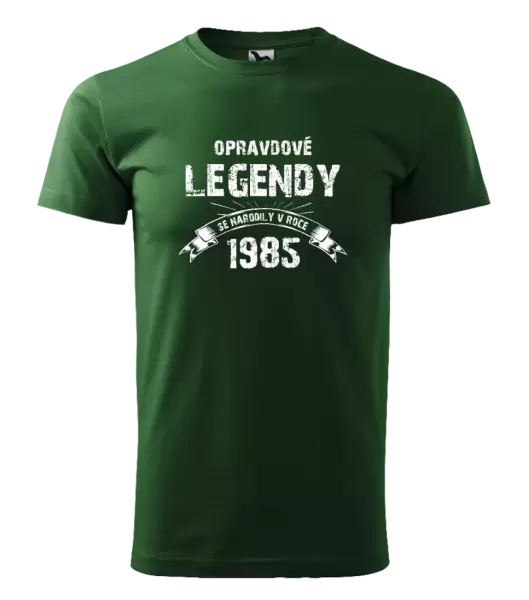Pánské narozeninové tričko Opravdové legendy se narodily v...