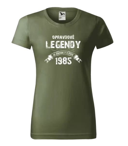 Dámské narozeninové tričko Opravdové legendy se narodily v...
