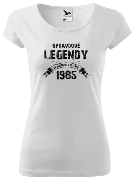 Dámské tričko Opravdové legendy se narodily v...