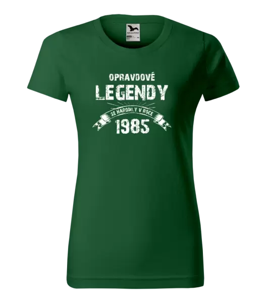 Dámské narozeninové tričko Opravdové legendy se narodily v...