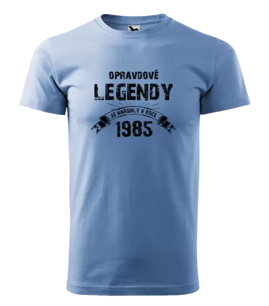 Pánské narozeninové tričko Opravdové legendy se narodily v...