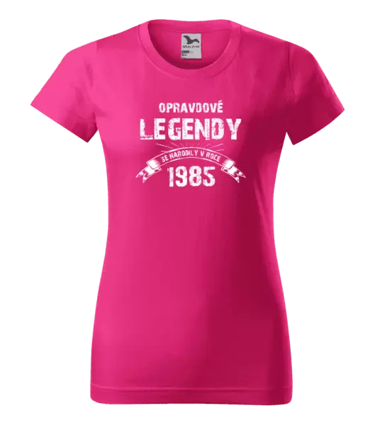 Dámské narozeninové tričko Opravdové legendy se narodily v...