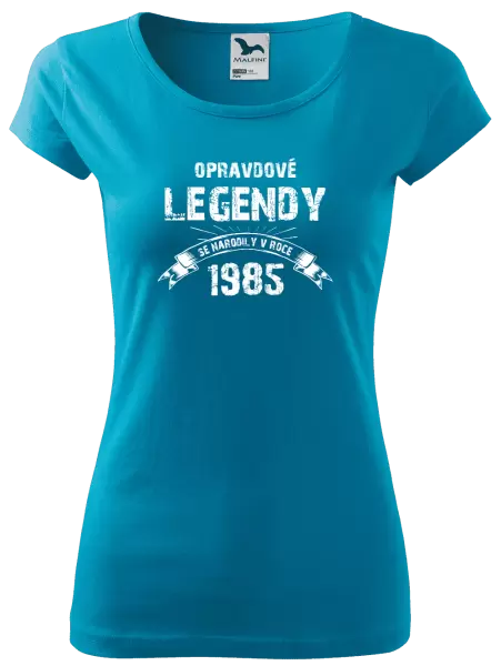 Dámské tričko Opravdové legendy se narodily v...