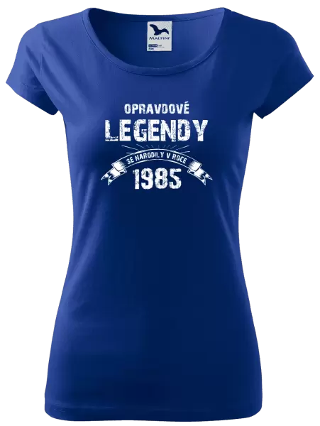 Dámské tričko Opravdové legendy se narodily v...