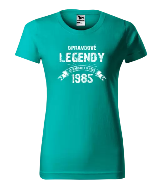 Dámské narozeninové tričko Opravdové legendy se narodily v...