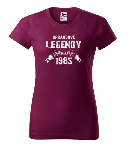 Dámské narozeninové tričko Opravdové legendy se narodily v...