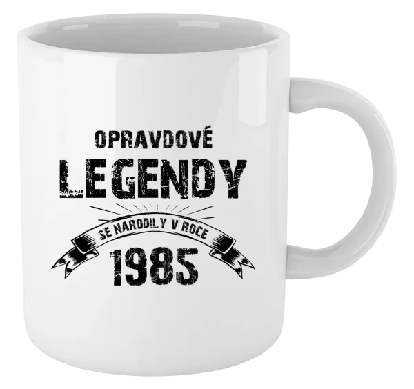 Hrnek Opravdové legendy se narodily v...