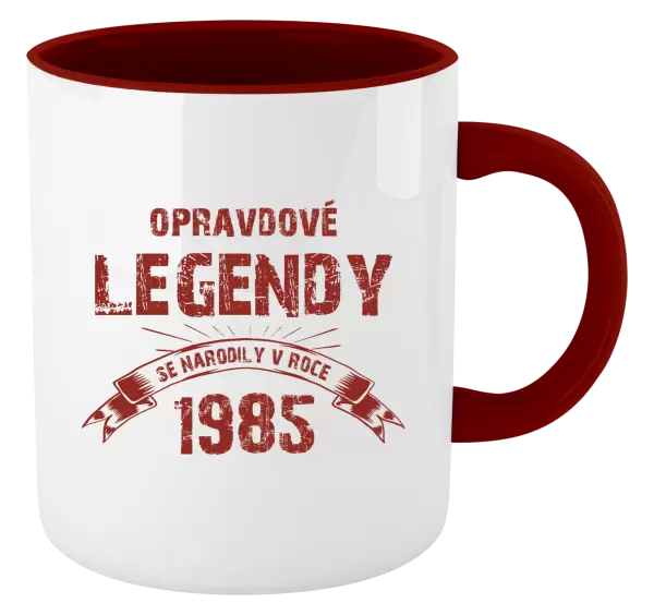 Hrnek Opravdové legendy se narodily v...