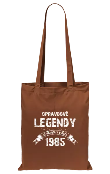 Látková taška Opravdové legendy se narodily v...