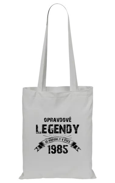 Látková taška Opravdové legendy se narodily v...