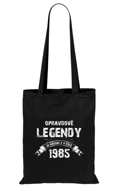 Látková taška Opravdové legendy se narodily v...