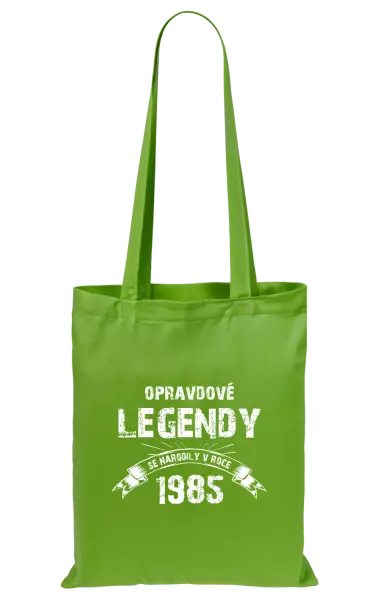 Látková taška Opravdové legendy se narodily v...