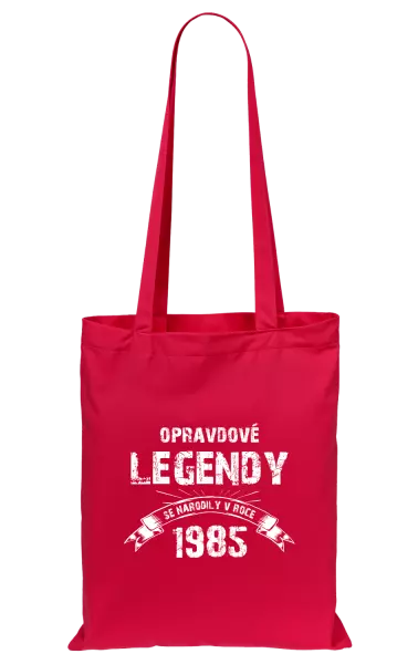 Látková taška Opravdové legendy se narodily v...