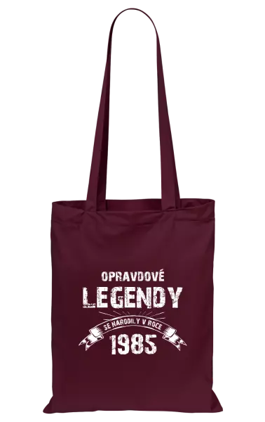 Látková taška Opravdové legendy se narodily v...