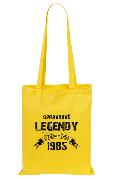 Látková taška Opravdové legendy se narodily v...