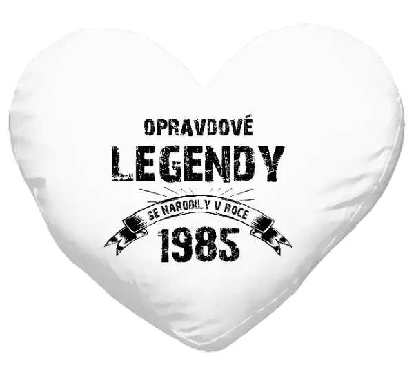 Polštář Opravdové legendy se narodily v...