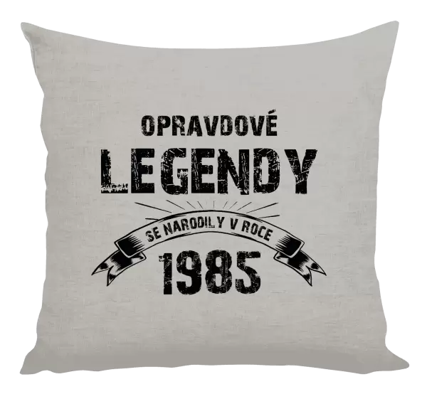 Polštář Opravdové legendy se narodily v...