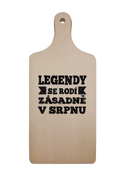 Prkénko Legendy se rodí zásadně v...