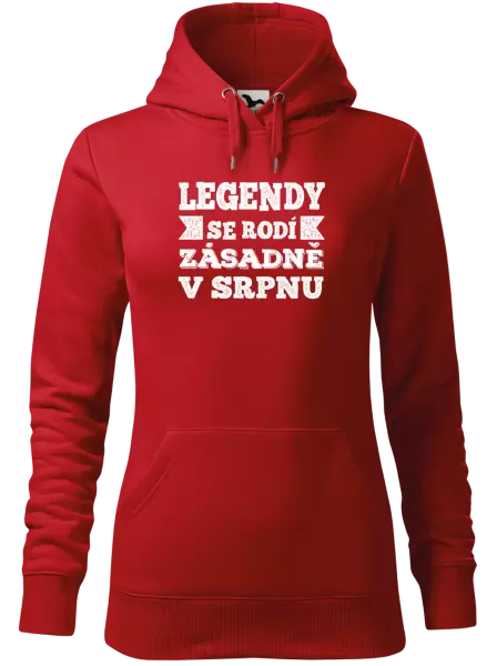 Dámská mikina Legendy se rodí zásadně v...