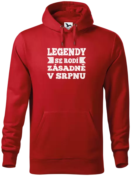 Pánská mikina Legendy se rodí zásadně v...