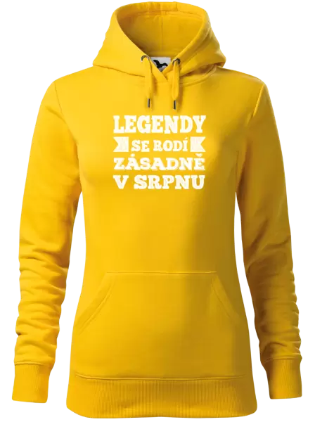 Dámská mikina Legendy se rodí zásadně v...