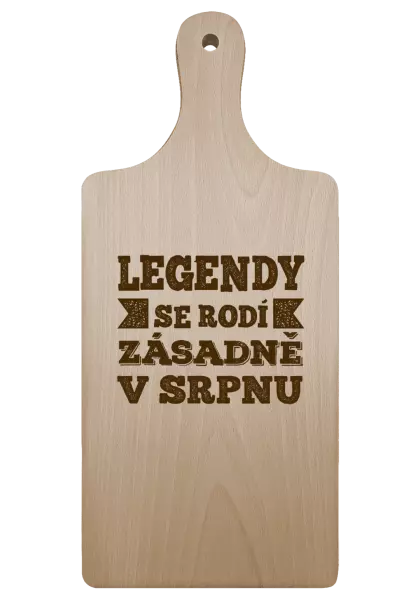 Prkénko Legendy se rodí zásadně v...