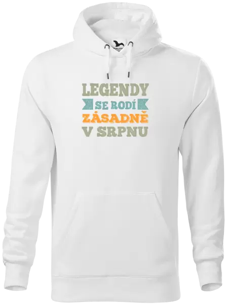 Pánská mikina Legendy se rodí zásadně v...