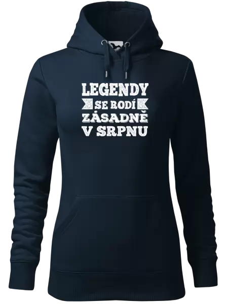 Dámská mikina Legendy se rodí zásadně v...