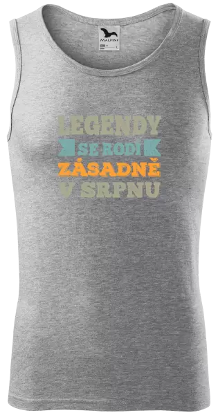 Pánské tílko Legendy se rodí zásadně v...
