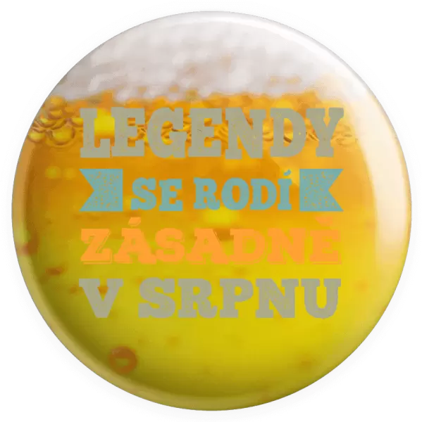 Placka Legendy se rodí zásadně v...
